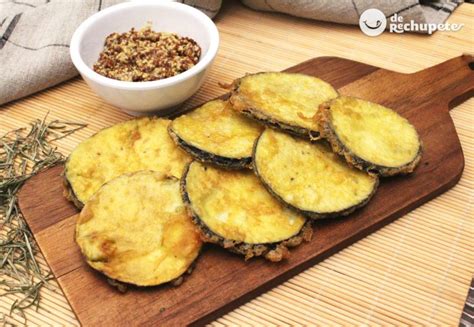 Tabla nutricional de berenjenas rebozadas