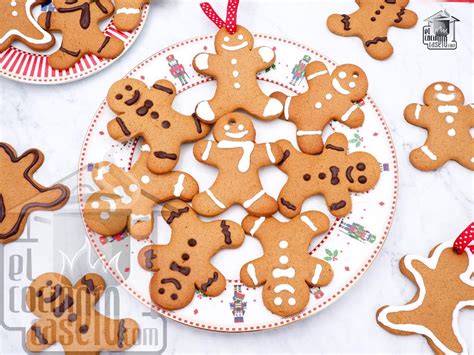 Galletas de jengibre con forma de hombre y mujer