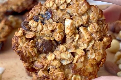 Galletas de avena con frutas secas