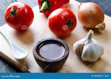 Ingredientes para la salsa