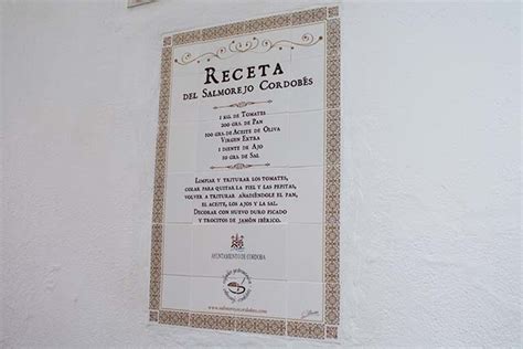Calleja del Salmorejo Cordobés en la Judería de Córdoba