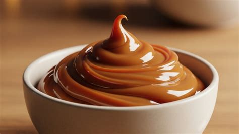 Dulce de leche en un recipiente
