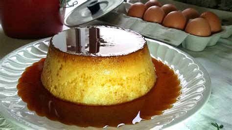 Flanes de huevo caseros