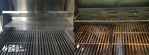 Restos de comida y grasa en una parrilla sucia