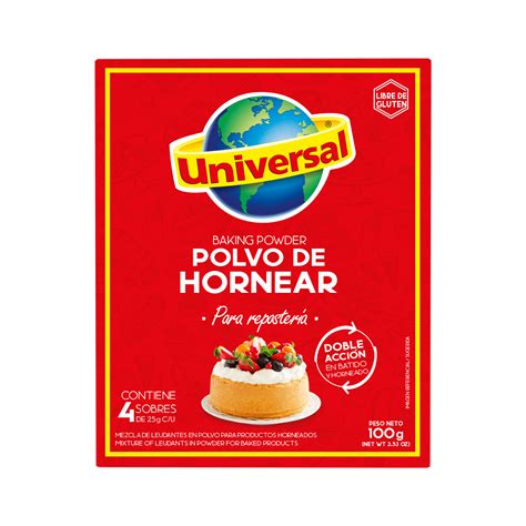 prueba casera de efervescencia del polvo de hornear