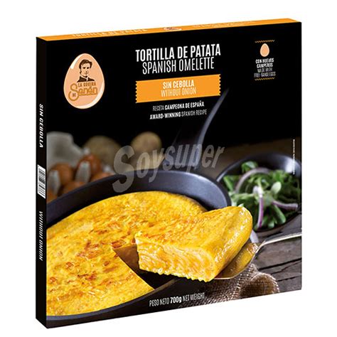 Tortilla de patata sin gluten de Don Mérito