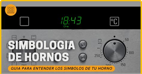 Símbolos comunes de hornos