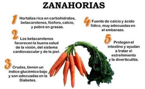 Zanahorias y sus propiedades nutricionales