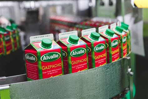 Evolución de los envases de gazpacho Alvalle
