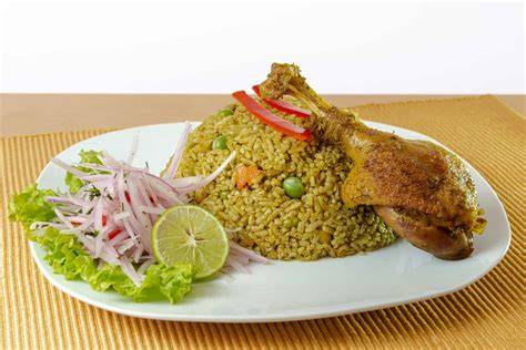 Plato de arroz de pato en La Mar del Delta