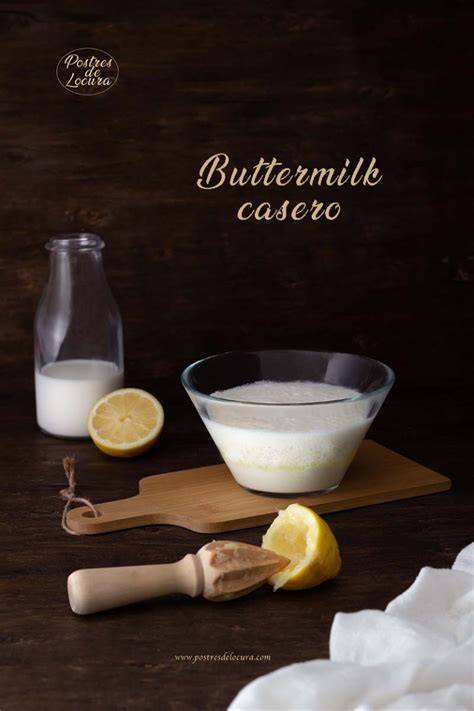 Cómo hacer buttermilk casero con leche y limón/vinagre