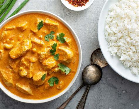 Pollo Korma con arroz basmati