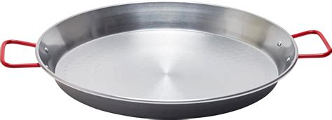 Paellera de acero al carbono