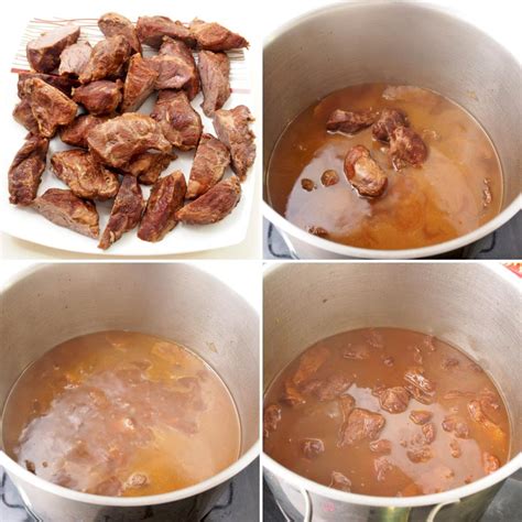 proceso de sellado de carrilleras en sartén