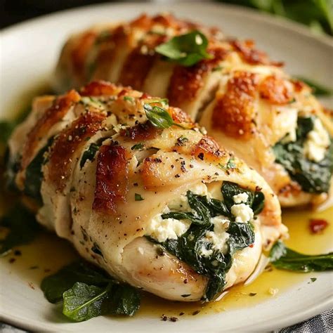 Pechugas de pollo hasselback caprese al horno