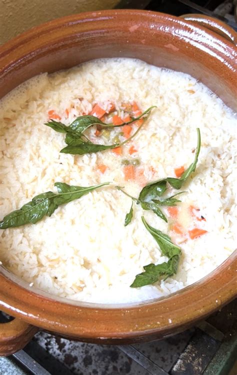 Arroz meloso en cazuela de barro