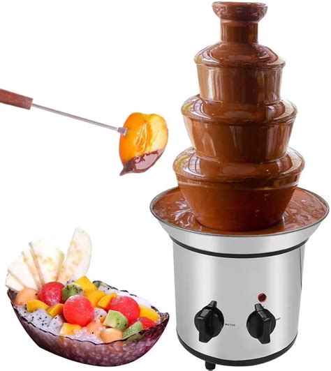 Herramientas para limpiar la fuente de chocolate