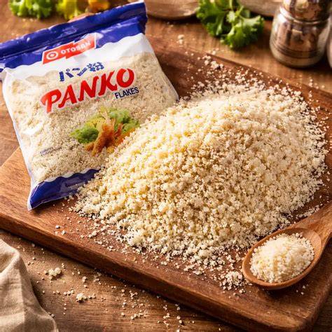 Comparación visual de panko y pan rallado