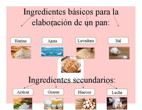 Ingredientes básicos para pan de perrito