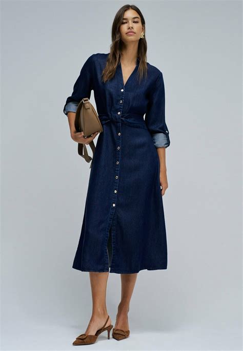 Vestido vaquero Salsa Jeans con efecto degradado