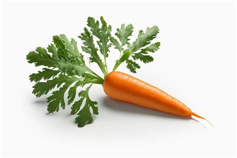 Zanahorias frescas con sus hojas verdes
