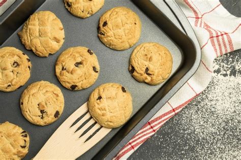 galletas caseras de yogur recién horneadas