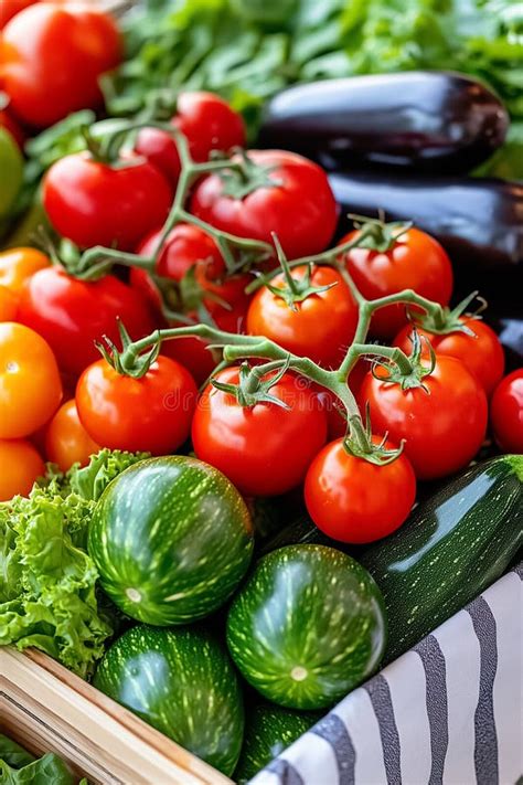 mercado de verduras frescas con tomates rojos y maduros