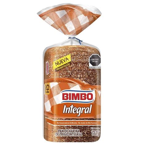 pan de molde integral Bimbo envasado