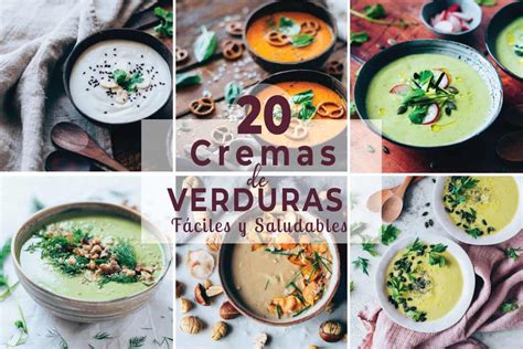 Crema de verduras saludable servida en un tazón