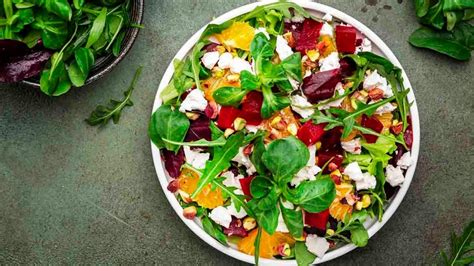 Ingredientes frescos para ensaladas