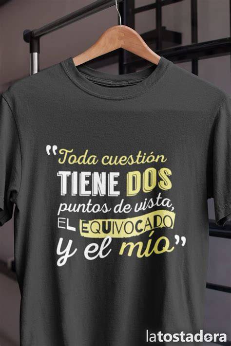 Ejemplos de diseños de camisetas con frases ingeniosas para eventos