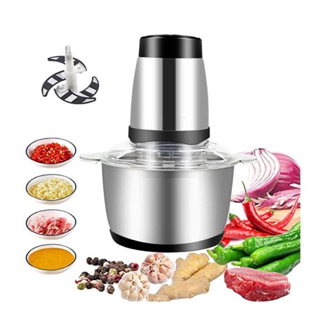 Procesador de alimentos con ingredientes para carne vegetal