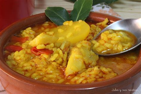 Bacalao con patatas y arroz