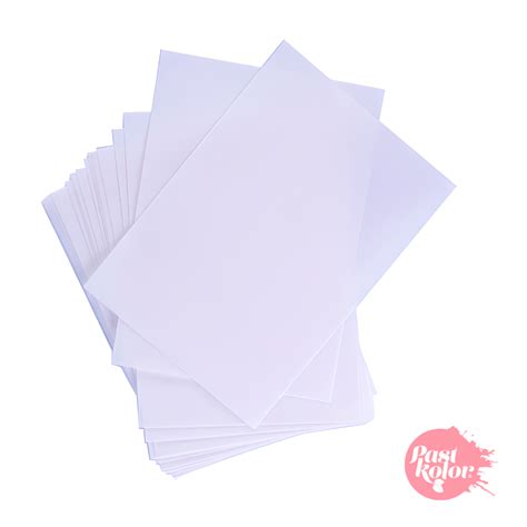 Comparación visual entre papel de oblea y papel de azúcar