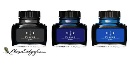 Variedad de tinteros y colores de tinta