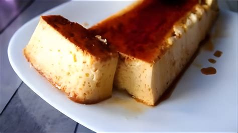 Quesillo Canario horneándose al baño maría