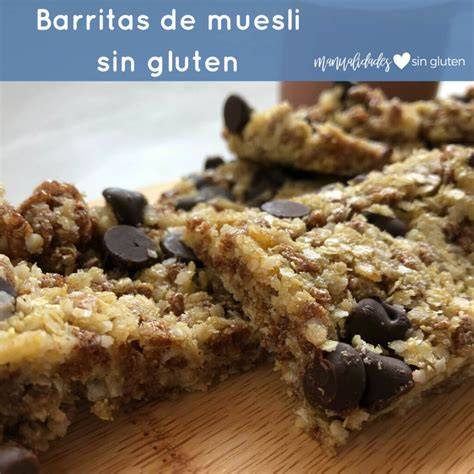 Barritas de muesli sin fructosa