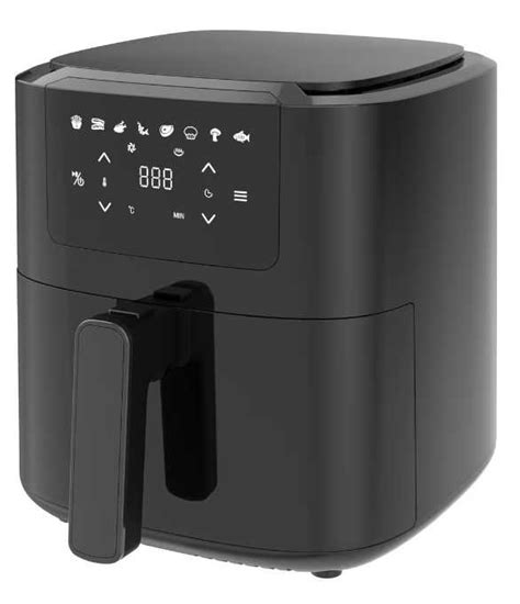 Ilustración de las partes de una freidora de aire Saivod