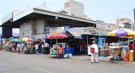 Mercado de pescado en La Nueva Viga, México