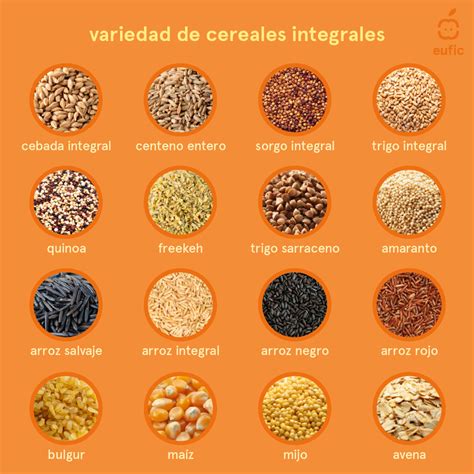 Surtido de tortitas de cereales con diferentes ingredientes