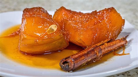 Ingredientes para dulce de calabaza
