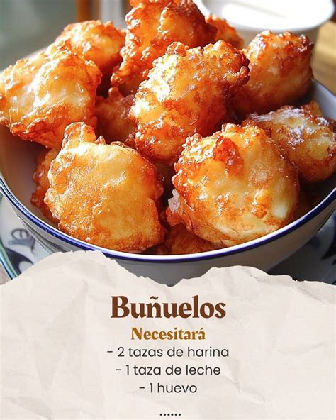 Buñuelos de huevo y leche recién hechos