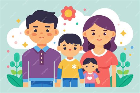 Familia celebrando la adopción