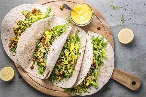 Ingredientes para tacos veganos