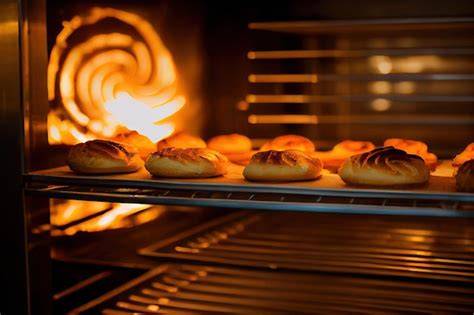 Barquitos dorándose en el horno