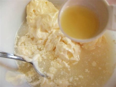 Esquema de cómo recuperar una mayonesa cortada