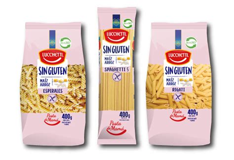 Ingredientes para pasta sin gluten