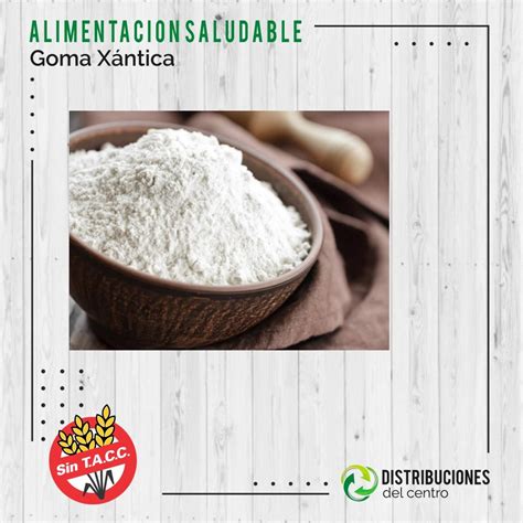 Goma xántica en polvo