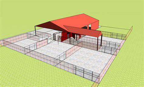 Esquema de diseño de instalaciones ganaderas para vacuno