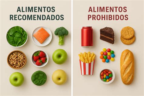 Lista de alimentos recomendados y prohibidos para la salud digestiva